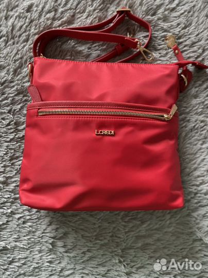 Сумка женская красная