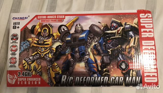 Игрушки трансформер-машина