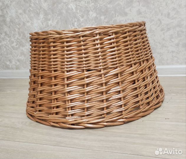 Юбка под елку из ротанга