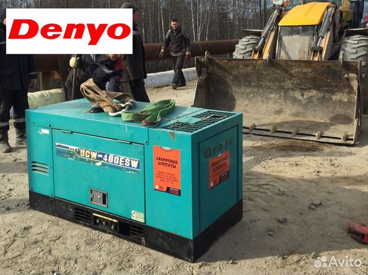 Аренда сварочного генератора Denyo с накс мба4