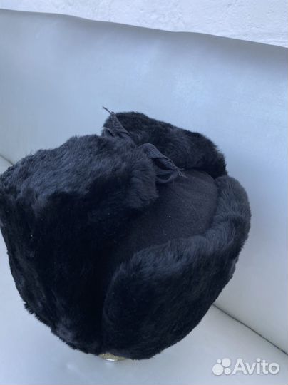 Мужская шапка ушанка овечий мех