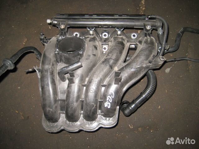 6. 4. 6. Впускной коллектор поло седан 1. Как снять впускной коллектор поло.