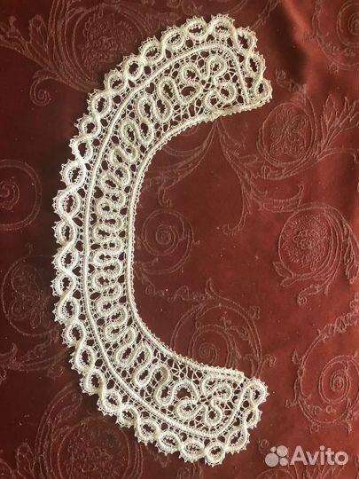 Воротник вологодское кружево