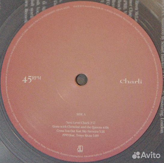 Виниловая пластинка Charli Xcx, Charli (Black Viny