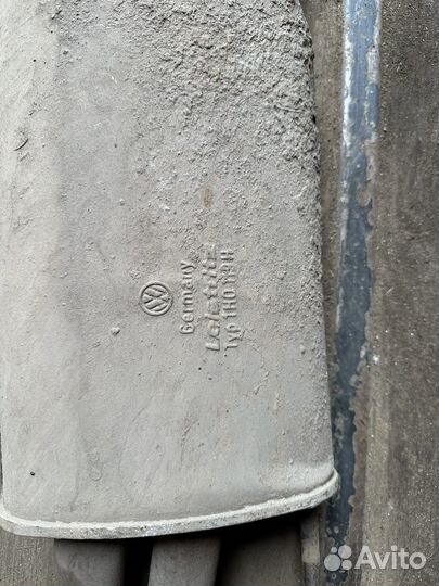 Глушитель фолькваген гольф 3 vr6