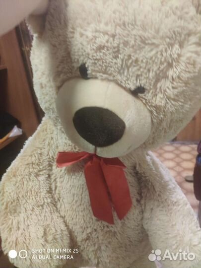 Плюшевый медведь 1 м