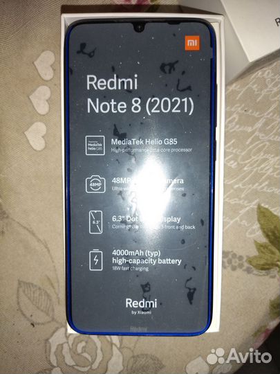 Xiaomi Redmi Note 8 2021, 4/64 ГБ