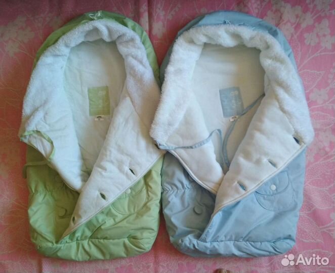 Конверты-коконы Evol для двойняшек р. 62