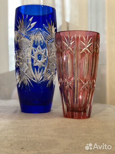 Хрустальная ваза