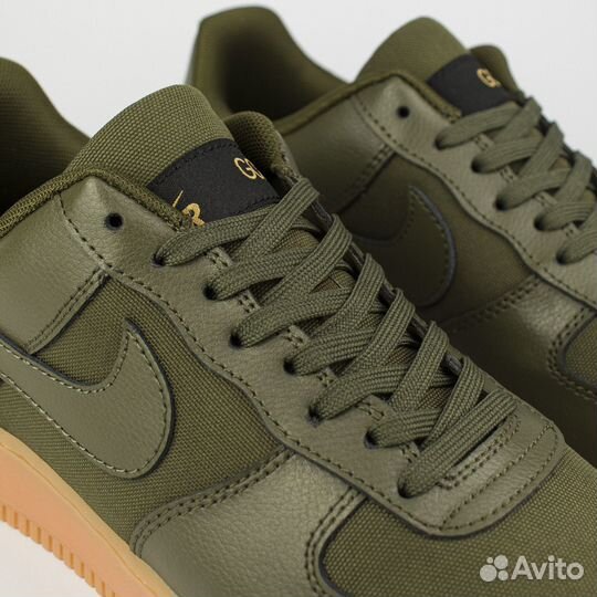 Кроссовки Nike Air Force 1 Low Gore-tex Green / Gu