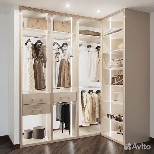 Гардеробные на заказ