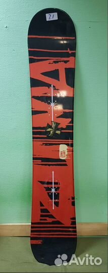 Сноуборд Zuma Slant 153см