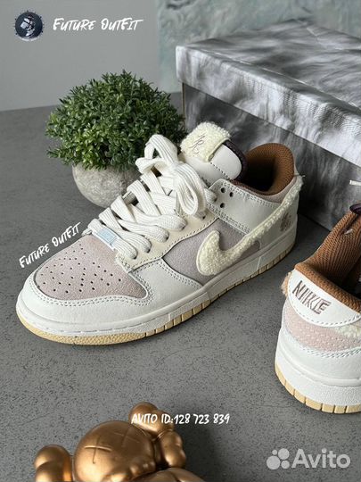 Кроссовки Nike dunk low зайчики