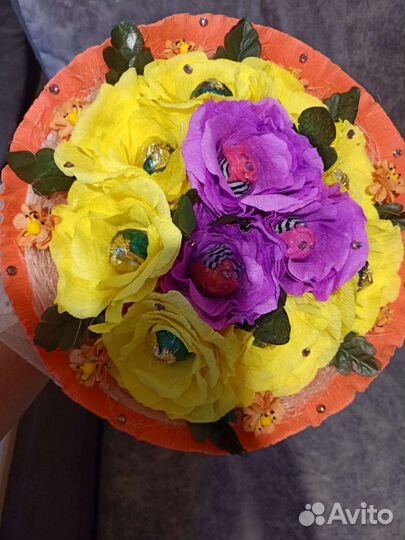 Букет с конфетами