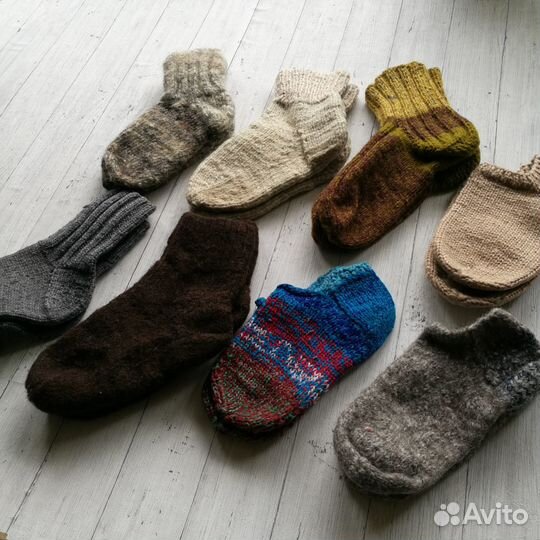 Носки теплые детские новые