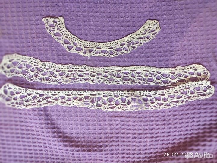 Кружевной воротник, манжеты
