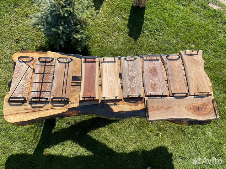 Подносы для подачи из дерева