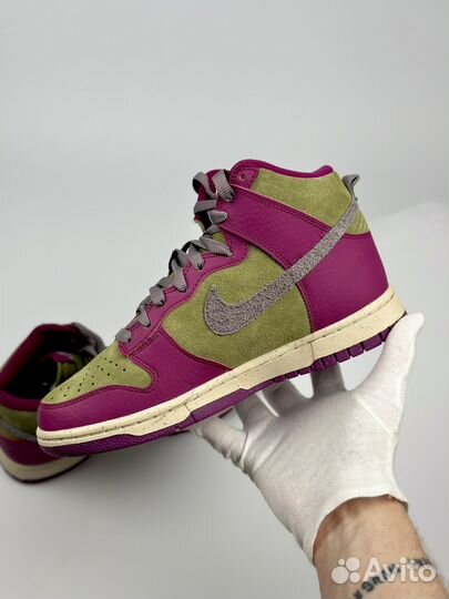 Nike Dunk High Dynamic Berry оригинал