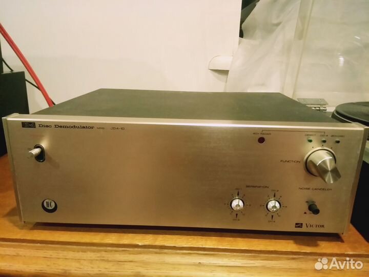Проигрыватель Victor JL-B31 и демодулятор CD-4-10
