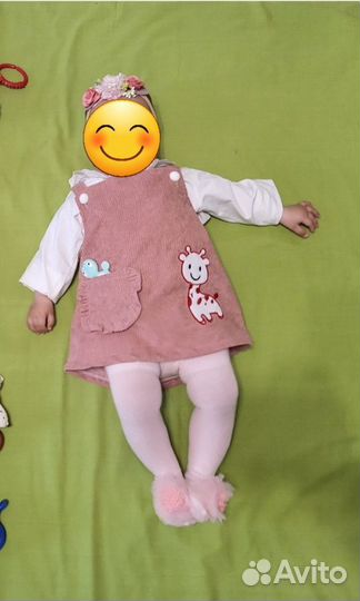 Сарафан для девочки 68