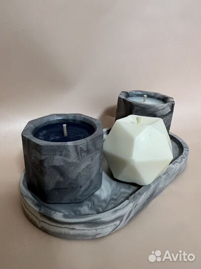 Ароматические свечи ручной работы