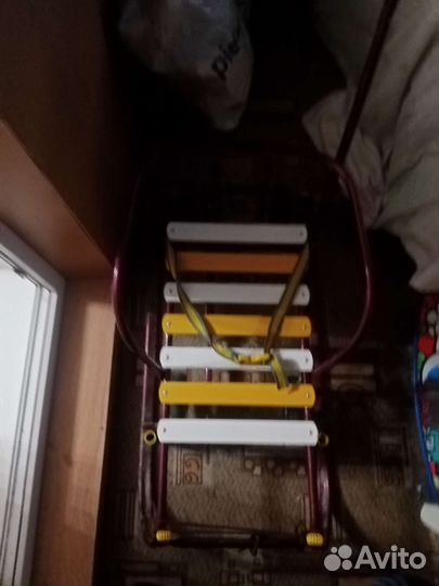 Детские санки с колесами