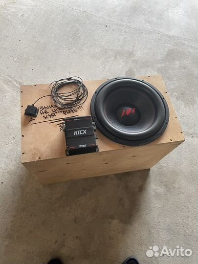 Сабвуфер и моноблок