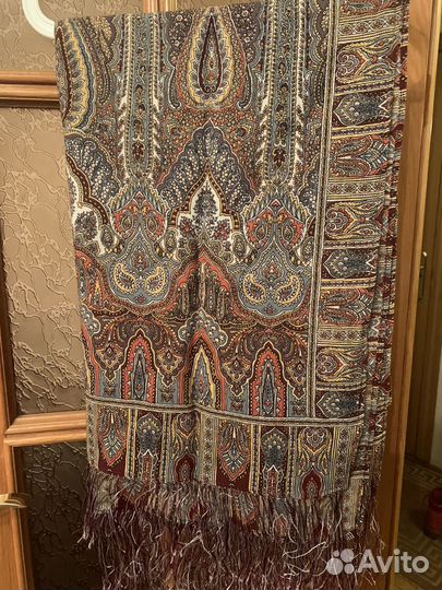 Павлово посадский палантин Царский