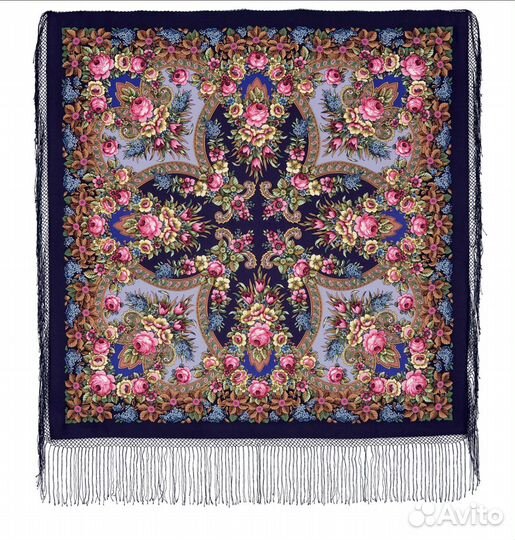Павловопосадский платок воспоминание о лето 146