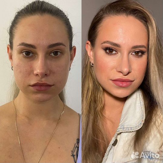 Модель на макияж