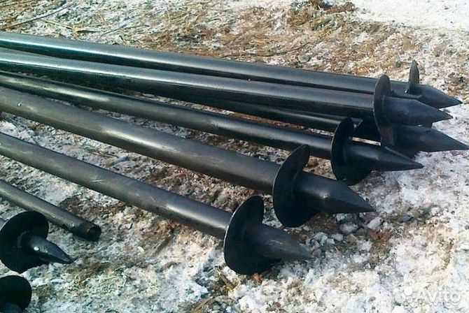 Винтовые сваи на заказ