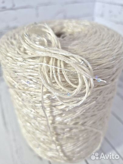 Пряжа Кашемир/пайетки Revieve Bright G&G Filati #0