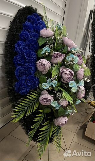 Ритуальные венки, полянки (опт и розница)