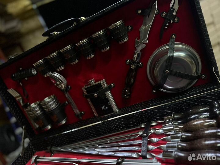 Наборы для шашлыка подарочные