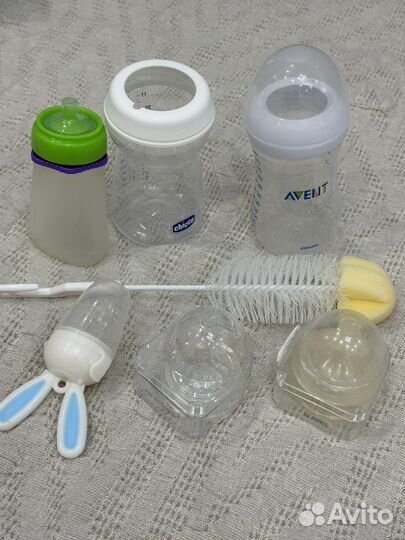 Бутылочки рожки Avent Chicco