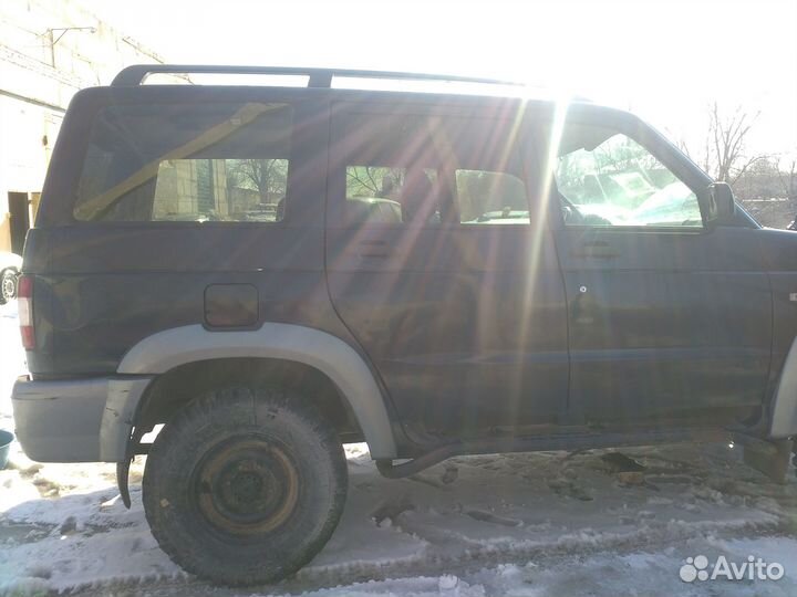 Задний мост УАЗ Патриот