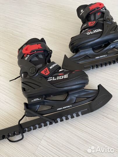 Коньки хоккейные детские