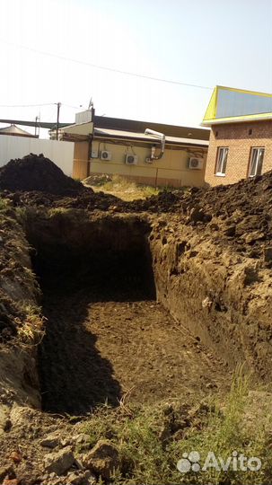 Услуги миниэкскаватора