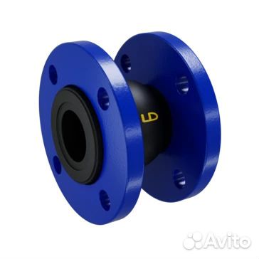Компенсатор фланцевый резиновый LD Ду150 Ру16 epdm