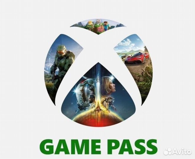 Подписка xbox Game Pass Ultimate