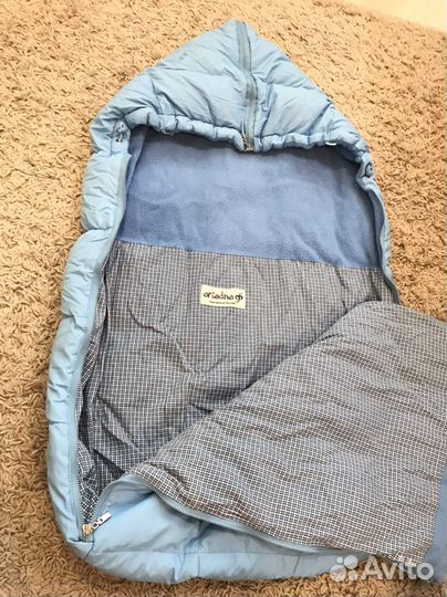 Конверт пуховый в коляску