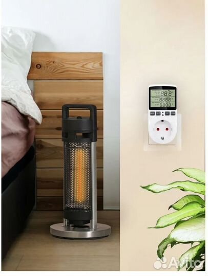 Терморегулятор в розетку с таймером(универсальный)