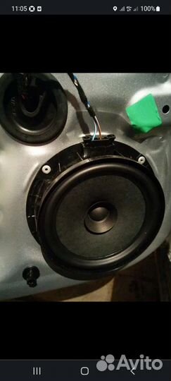 Штатные колонки skoda rapid