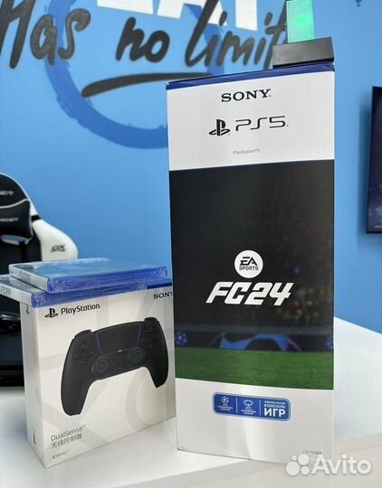 Sony Playstation 5 PS5 + Гарантия + FIFA 24