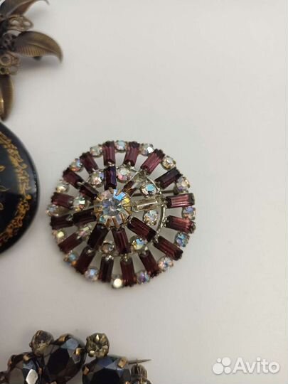 Брошь винтаж Чехия, Германия, СССР