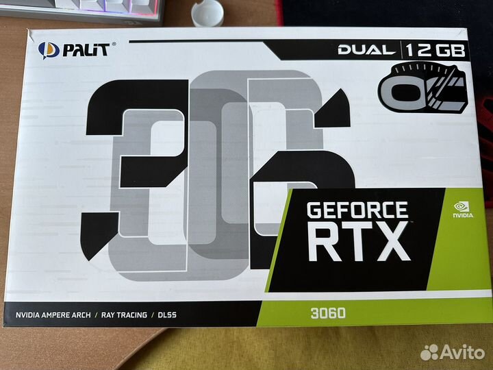 Nvidia Palit GeForce RTX 3060 dual OC 12 GB