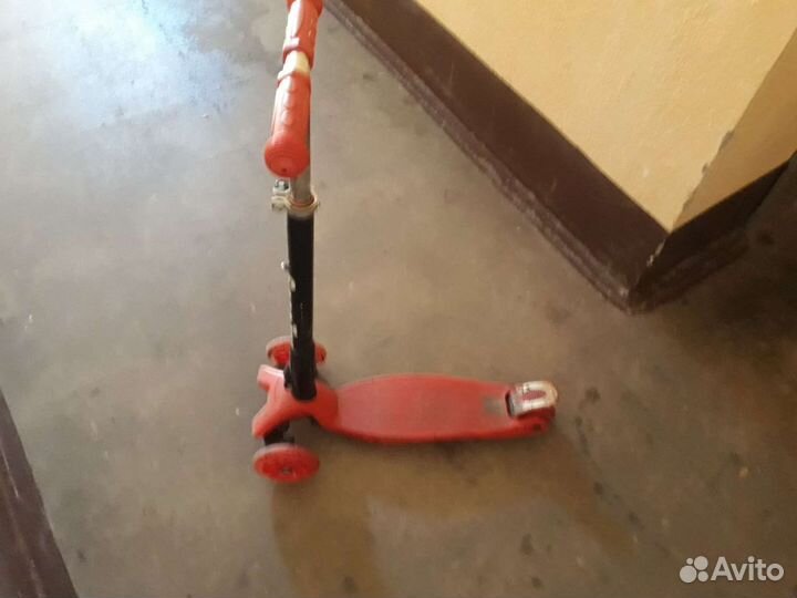 Самокат детский трехколесный бу