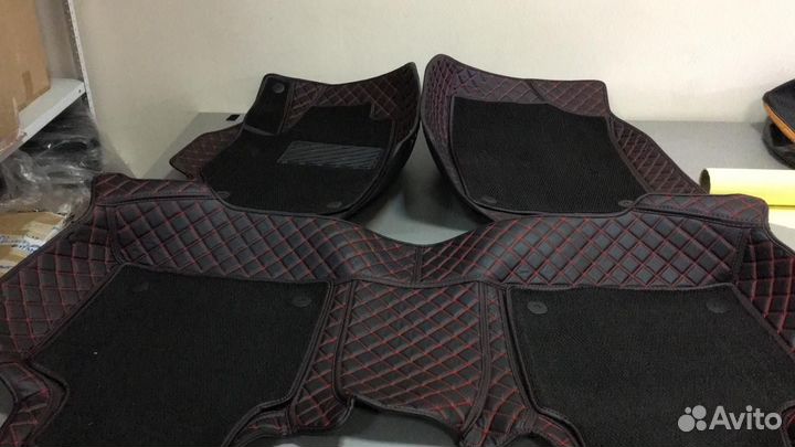 3D Коврики Skoda из Экокожи