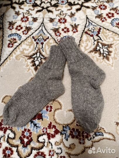 Носки пуховые мужские