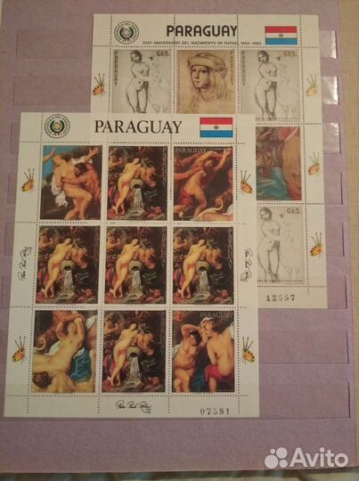 Марки почтовые иностранные